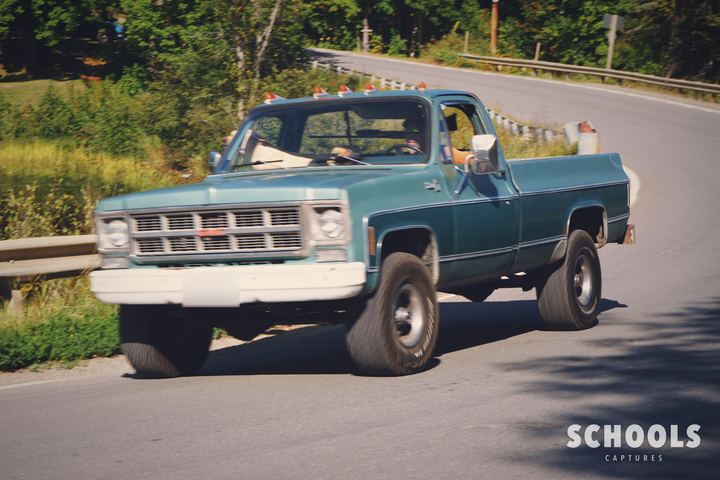 Teal/green square body